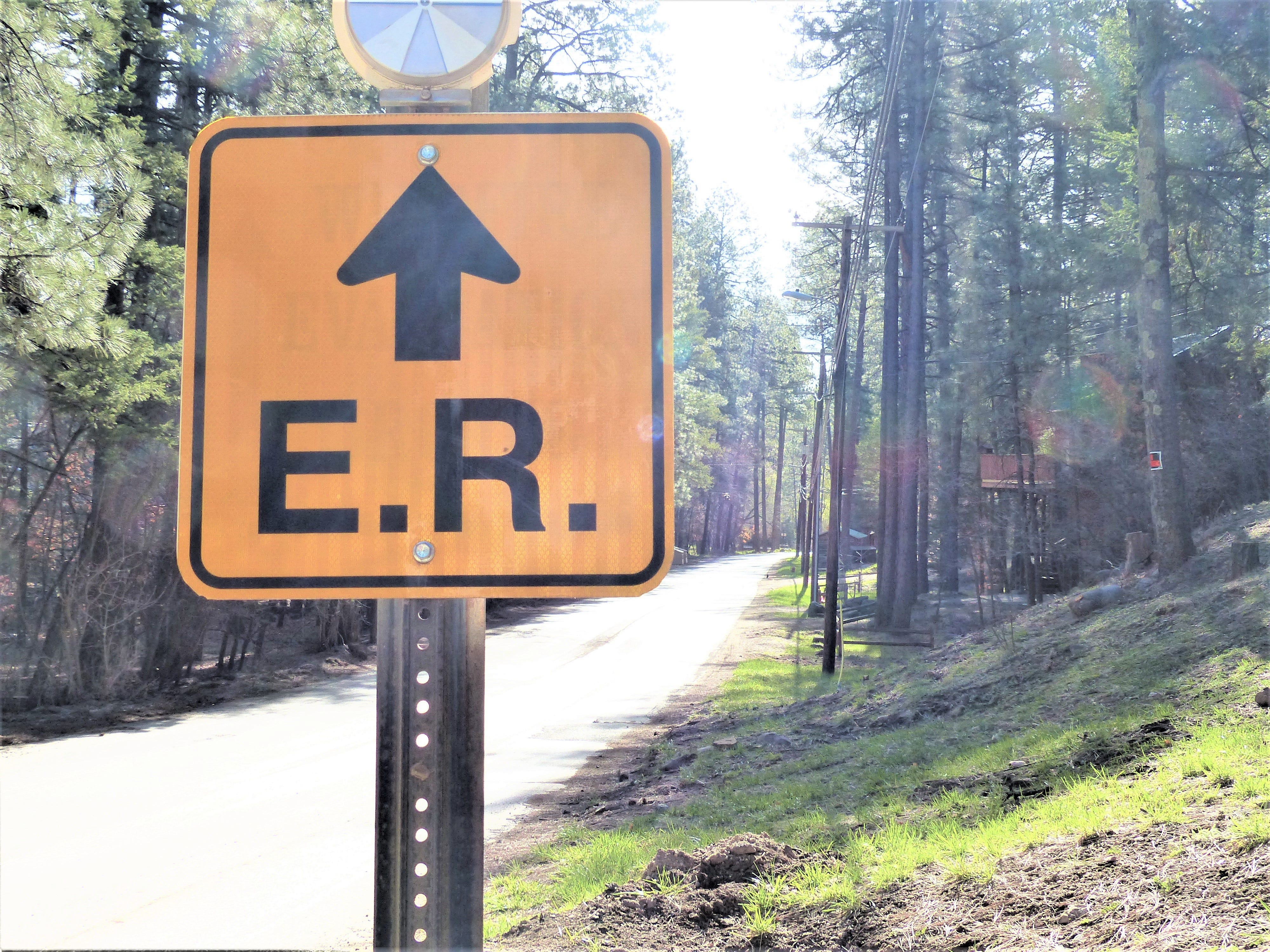 Signs clearly mark evacuation routes in Upper Canyon and several other areas of the village, but officials urge residents to map out alternate routes in case a road is blocked.