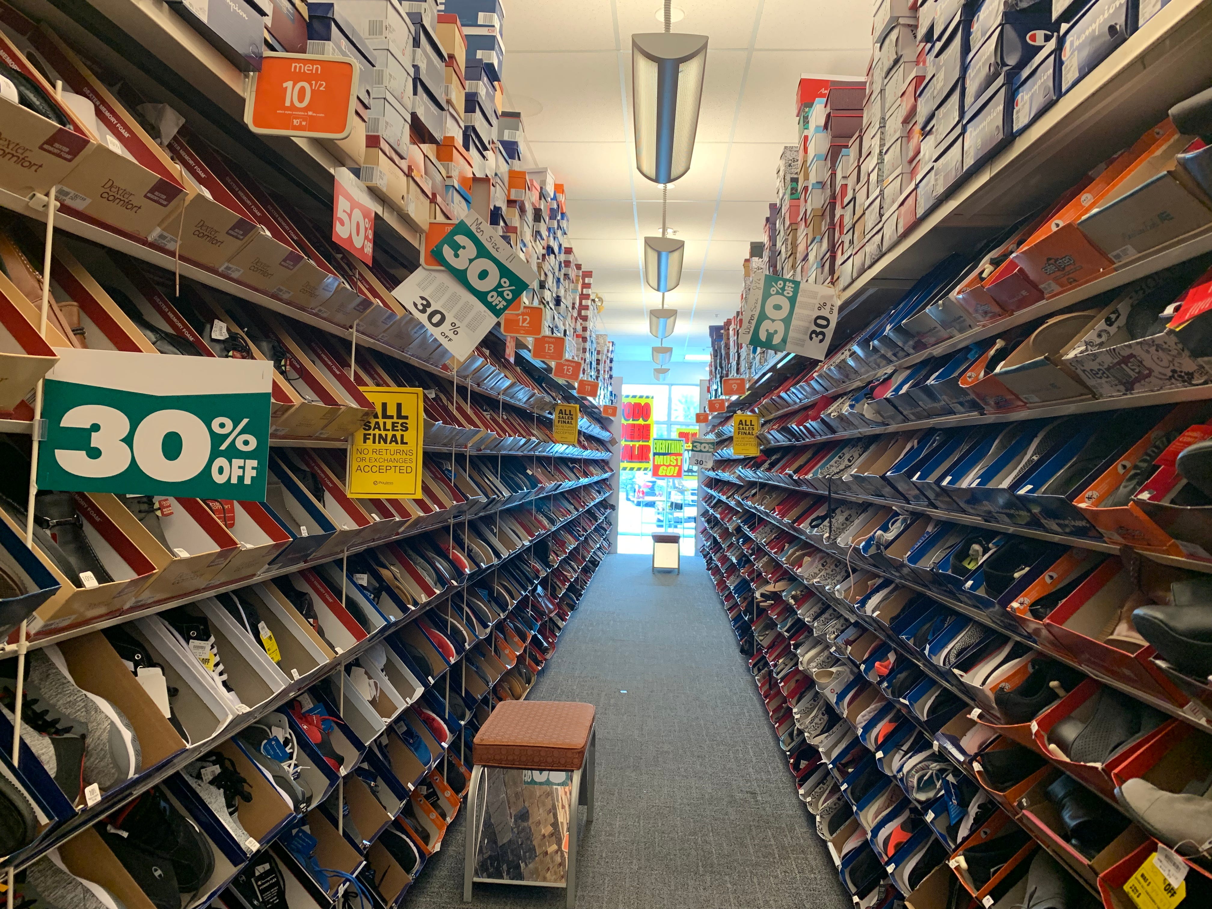 ok google payless shoe store near me