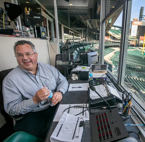 Jay Allen, the new Detroit Tigers PA announcer,...
