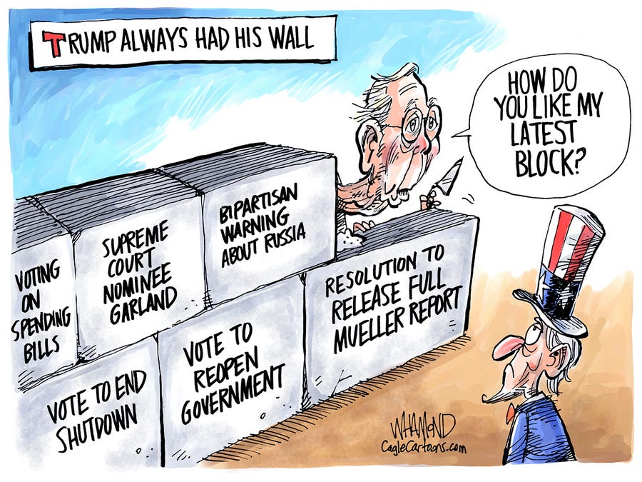 McConnell and his blocks