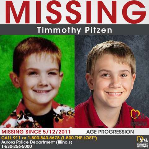 Missing person poster created by the National...