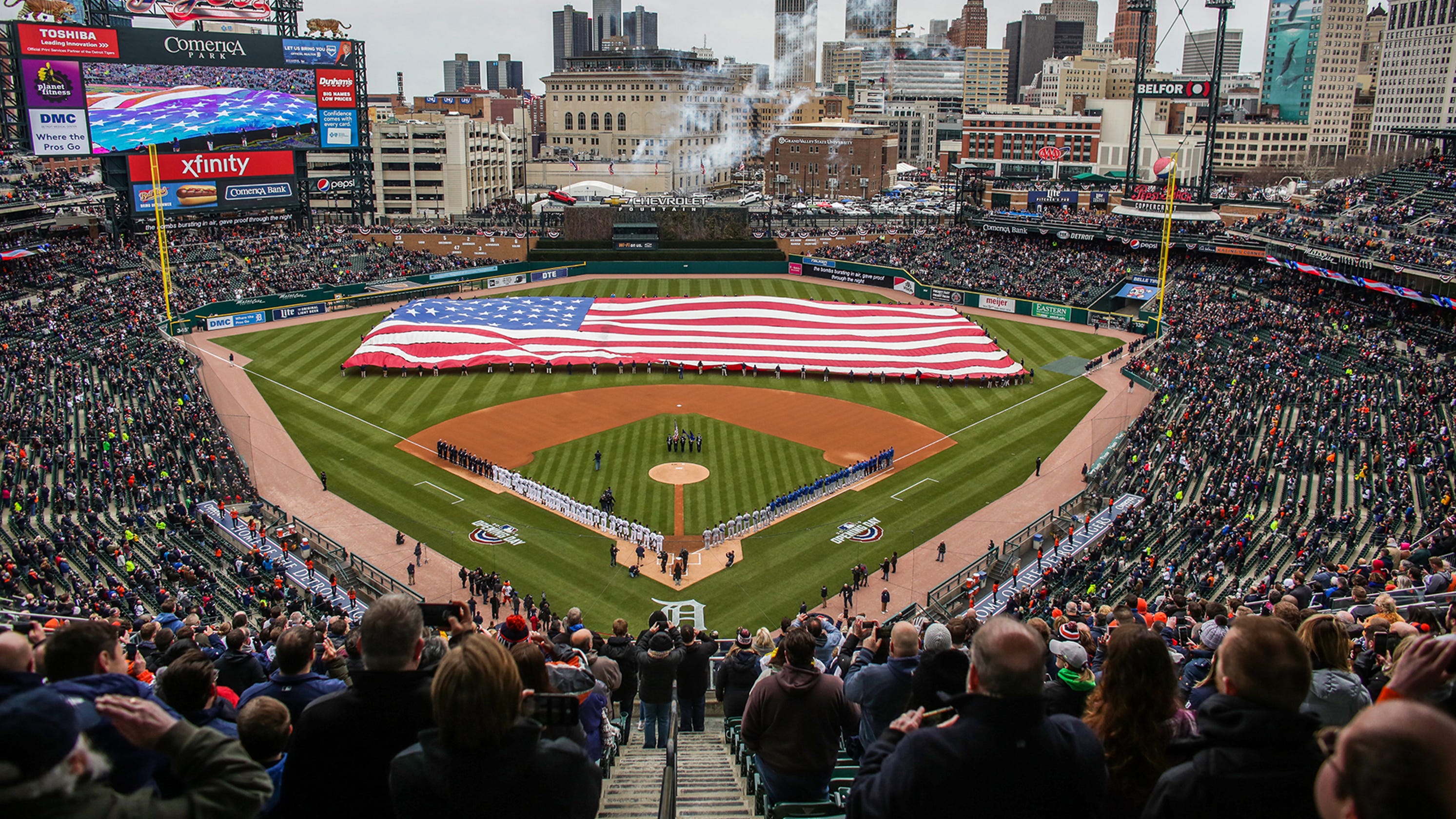 Detroit Tigers' Opening Day Tigers help create a lifetime of memories
