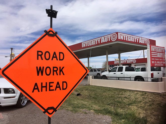 Integrity Auto, located at 901 S. Valley Drive, is bracing for phase 2 of Valley Drive construction. Owner Matthew Elgersma told the Sun-News customer traffic has already dropped 50 percent since work began. Seen on April 4, 2019.