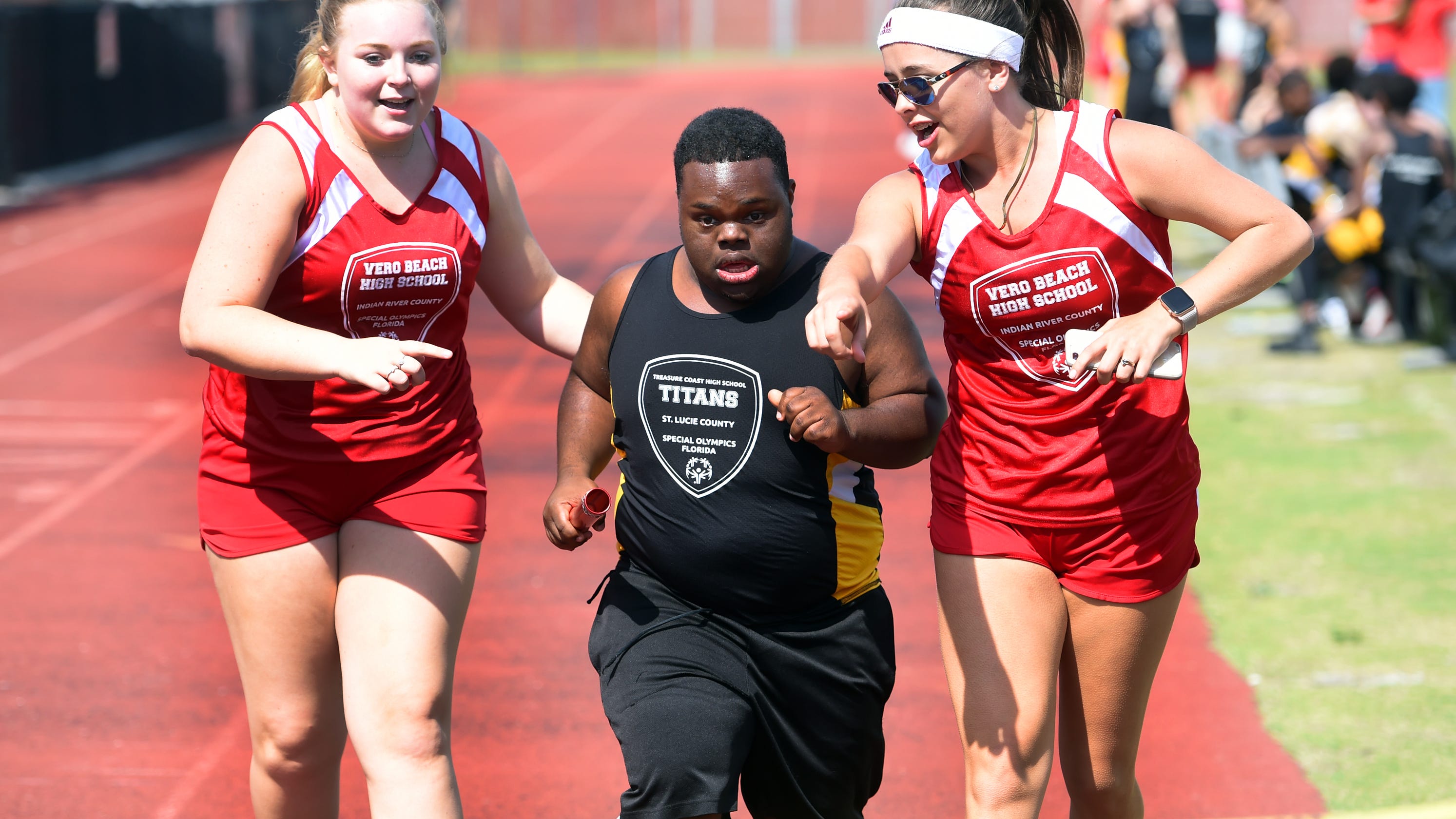 Special Olympics Unified Sports holds track meet to prepare for regional event