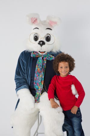 The Easter Bunny is in town. Don't miss your chance for pictures.