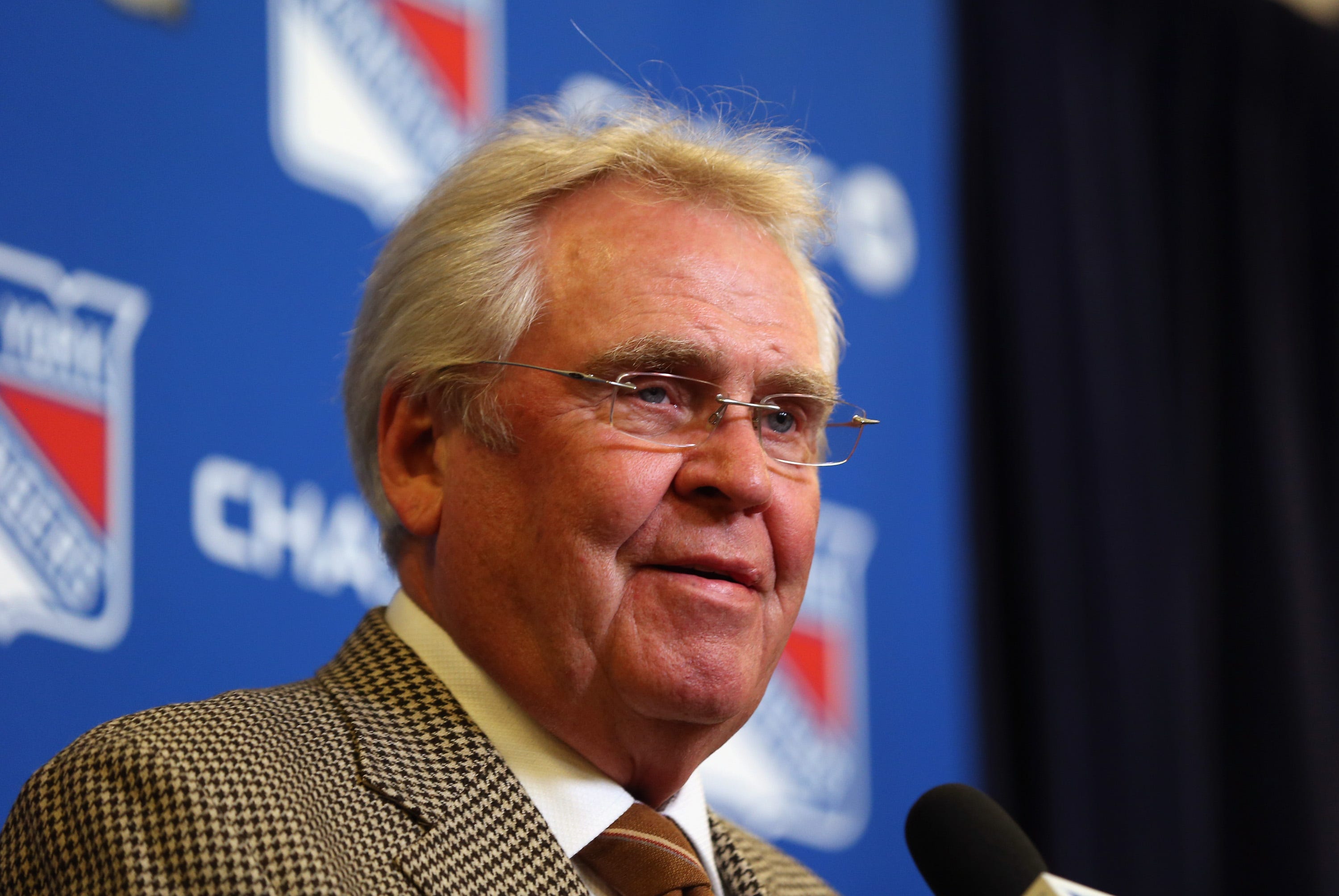 Hall of Fame executive Glen Sather steps down as Rangers president