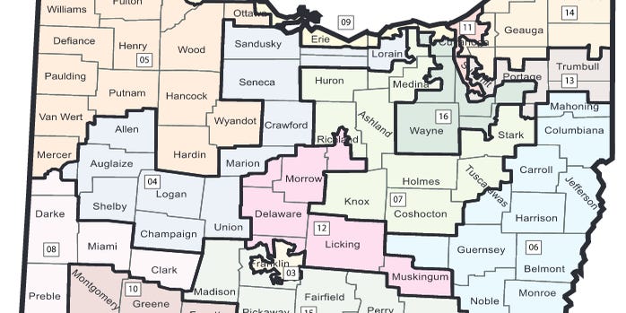 Ohio Gerrymandering What Could A New Map Mean For 2020 Election