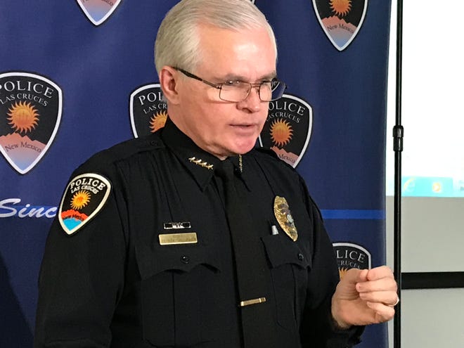 Las Cruces Police Chief Patrick Gallagher announced Thursday he intends to retire from the force, effective Aug. 1, 2020.