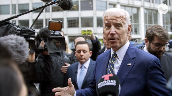 Biden's alleged inappropriate behavior the butt...