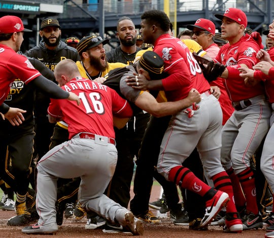 The History Behind The Cincinnati Reds Pittsburgh Pirates Brawl
