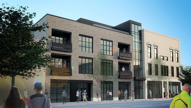 A rendering of Gabriel Lofts courtesy of FORE Development and Investment Group