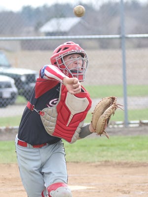 Crestview's Klay Patton is back behind the dish as the general of the deep Cougars' pitching staff.