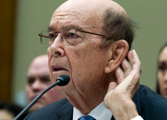 Secretary of Commerce Wilbur Ross testified in March before the House Oversight and Reform Committee.