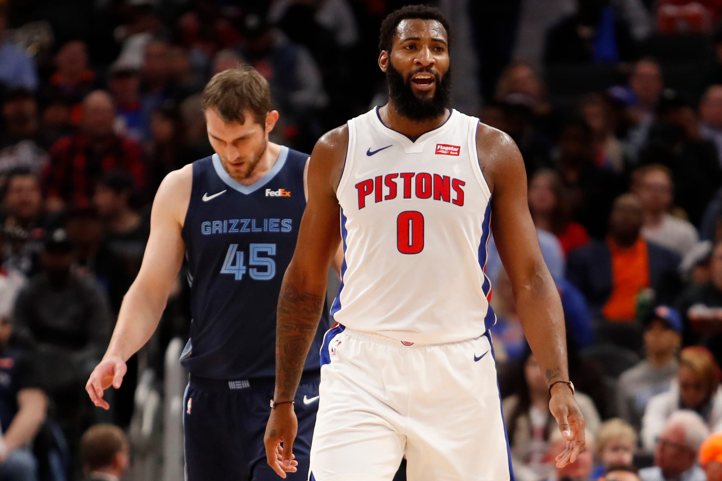 Detroit Pistons' Andre Drummond reveals 