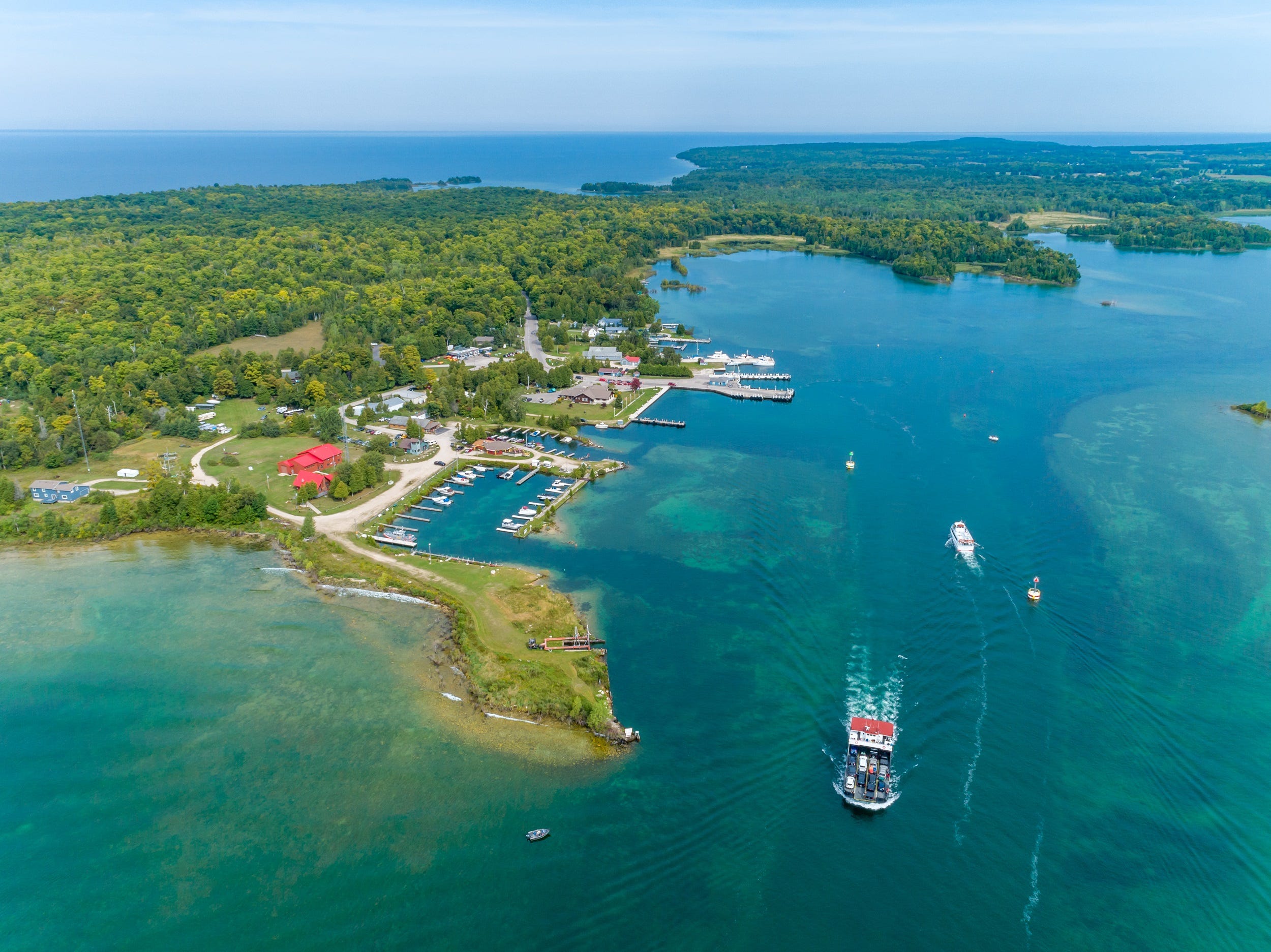 8 island getaways in Wisconsin in Door County, Bayfield, Northwoods