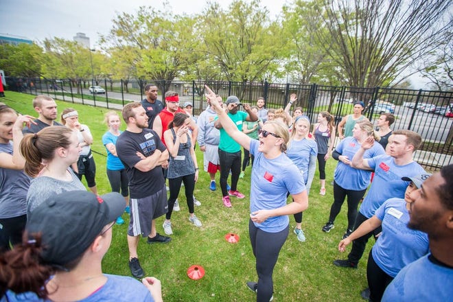 Regional Director and Trainer Liz Laubenberg said Camp Gladiator, an adult outdoor fitness program that started in Texas more than a decade ago, branched out to Nashville last year. This week, Camp Gladiator established itself in Hendersonville.