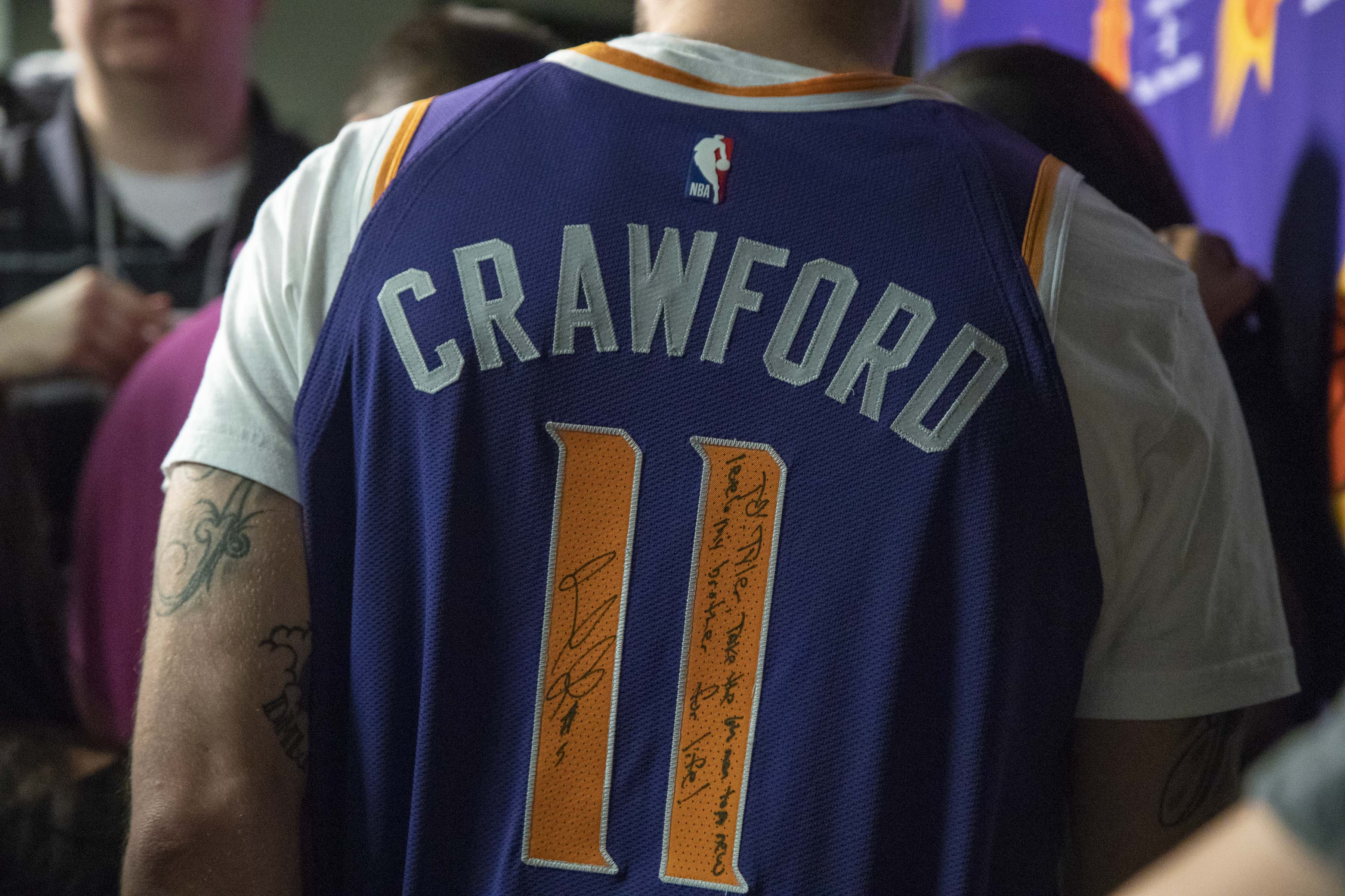 jamal crawford suns jersey