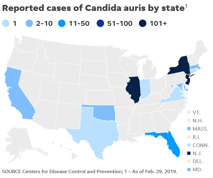 Fungal Infection Map