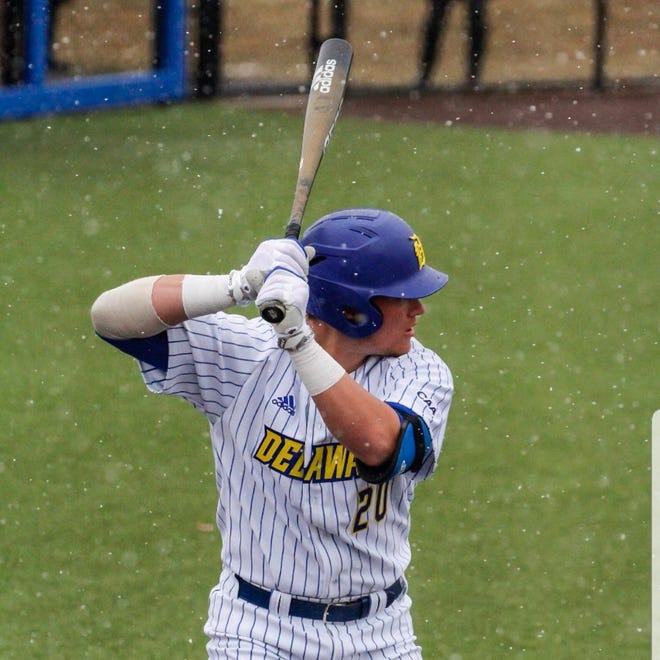 Cedar Crest grad Joseph Carpenter has been swinging a hot bat in his freshman season with the University of Delaware baseball team.