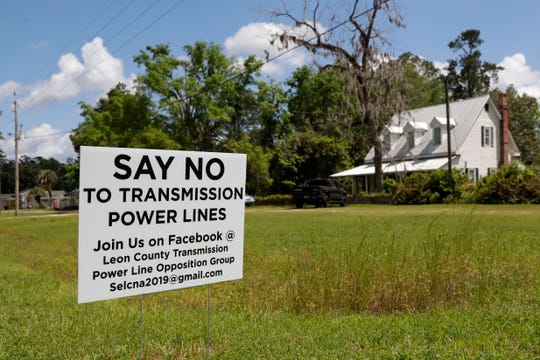 7 Florida Counties Blindsided By Nextera Energy Project - a say no to transmission power line silently protests in wacissa fla