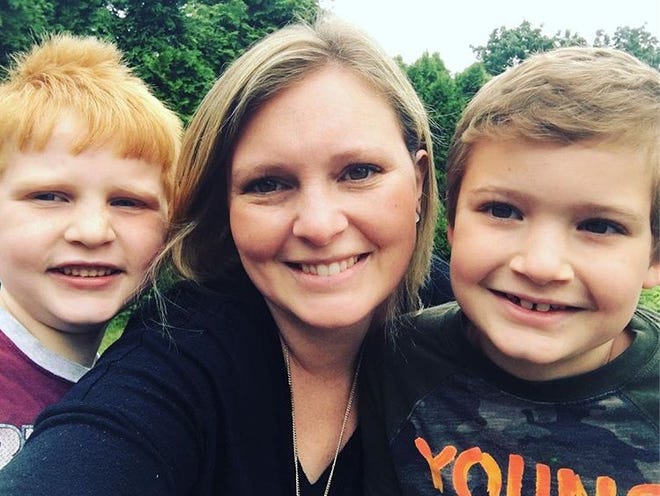 Pamela Perry saves all year to send her sons Ben, 6,(left) and Austin, 8 (right) to summer camp