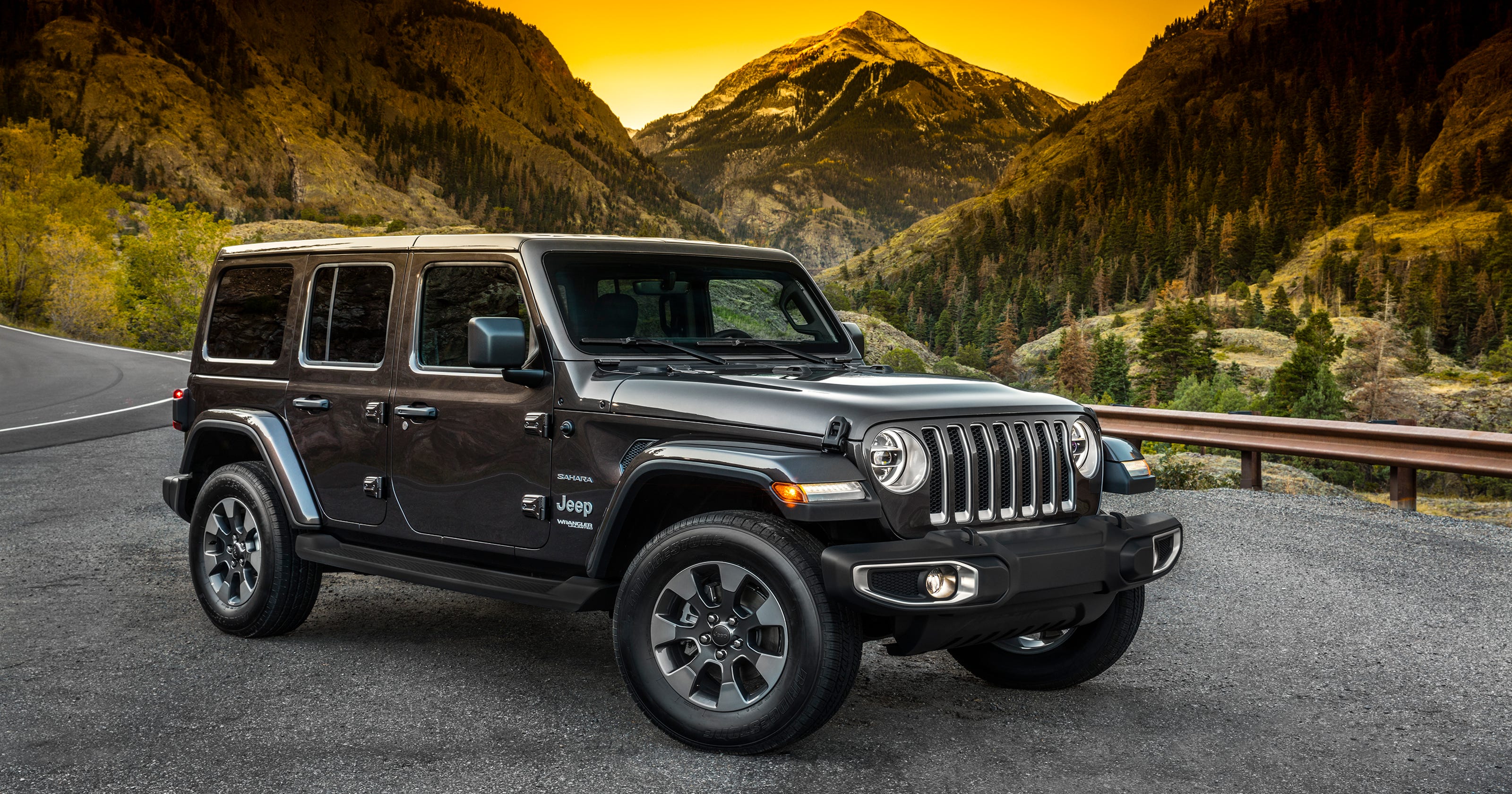Jeep Wrangler Sahara Colors