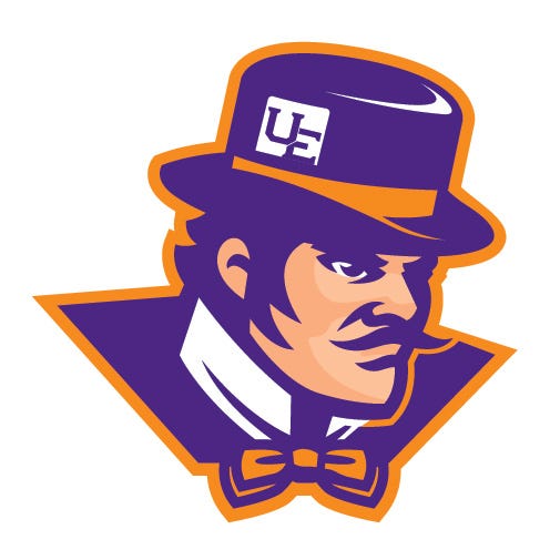 The University of Evansville unveiled some new logos Friday morning as part of the school's annual day of giving.