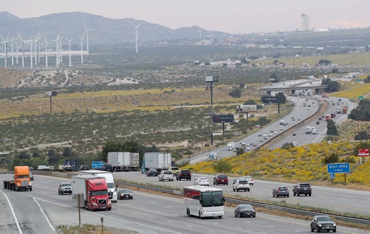 Here's what we learned after Week 1 of Coachella caused headaches on I-10 when everyone left Monday Commuters travel along Interstate 10 just west of Palm Springs at Whitewater on Thursday, April 11, 2019, which was the day before the 2019 Coachella Valley Music and Arts Festival began. Heavy traffic is expected Monday when everyone heads home.