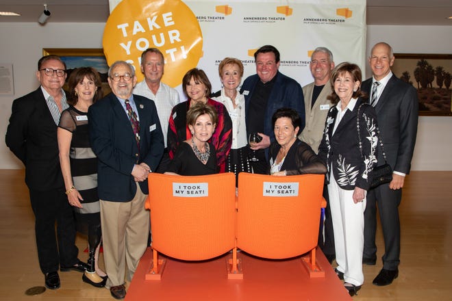 Annenberg council board: Standing, from left: Bill Lanese, Debbie Miller, Sid Craig, Gary Hall, Sue Cameron, Barbara Fromm, Garry Kief, Tom Truhe, Diane Gershowitz and David Zippel. Seated, from left: Terri Ketover and Ann Sheffer.