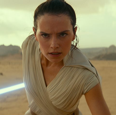 Rey (Daisy Ridley) in STAR WARS: THE RISE OF...
