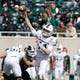 Spring MSU football match: Brian Lewerke looks healthy, with strong defense "class =" more-section-stories-thumb