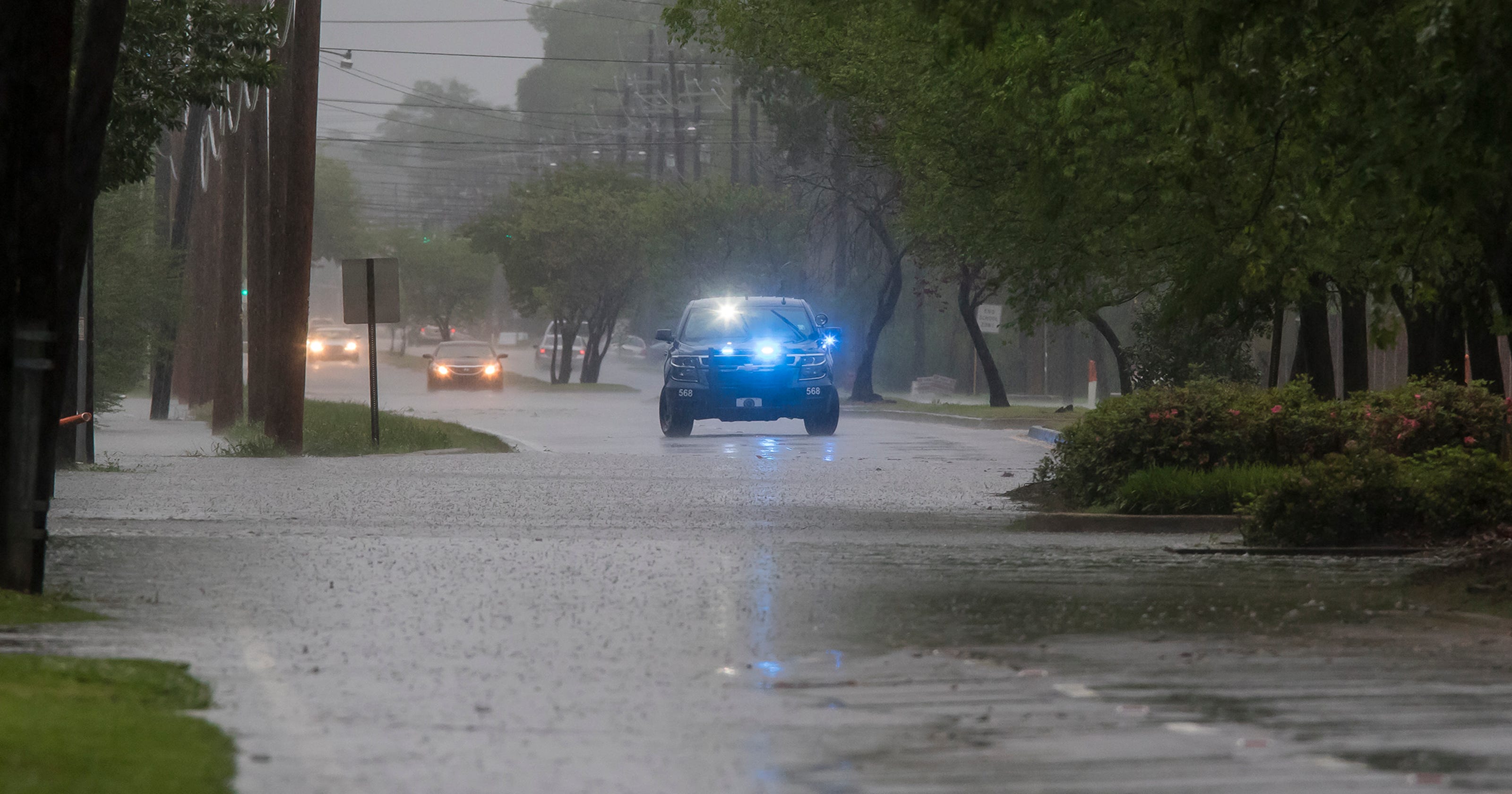Storm damage visible across northeast Louisiana