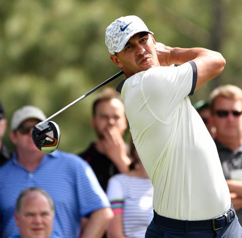 Brooks Koepka is in a five-way tie for first...