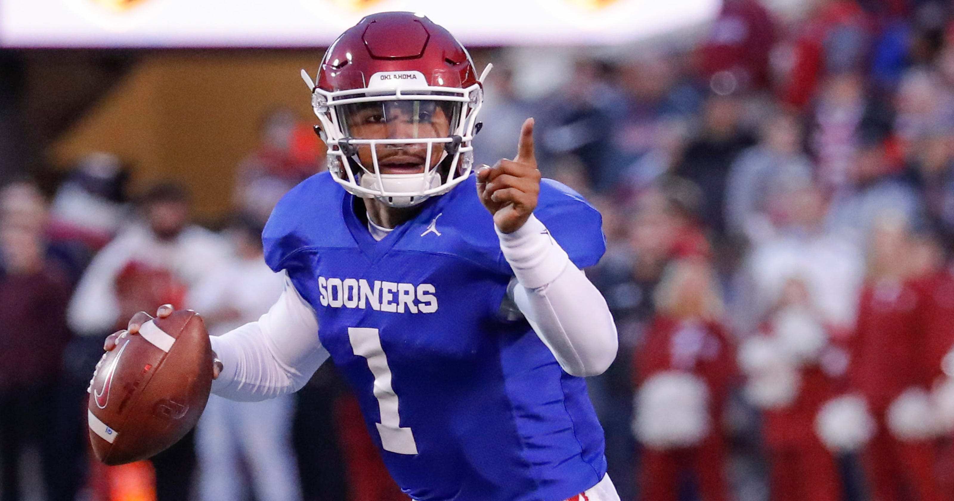 Image result for jalen hurts oklahoma