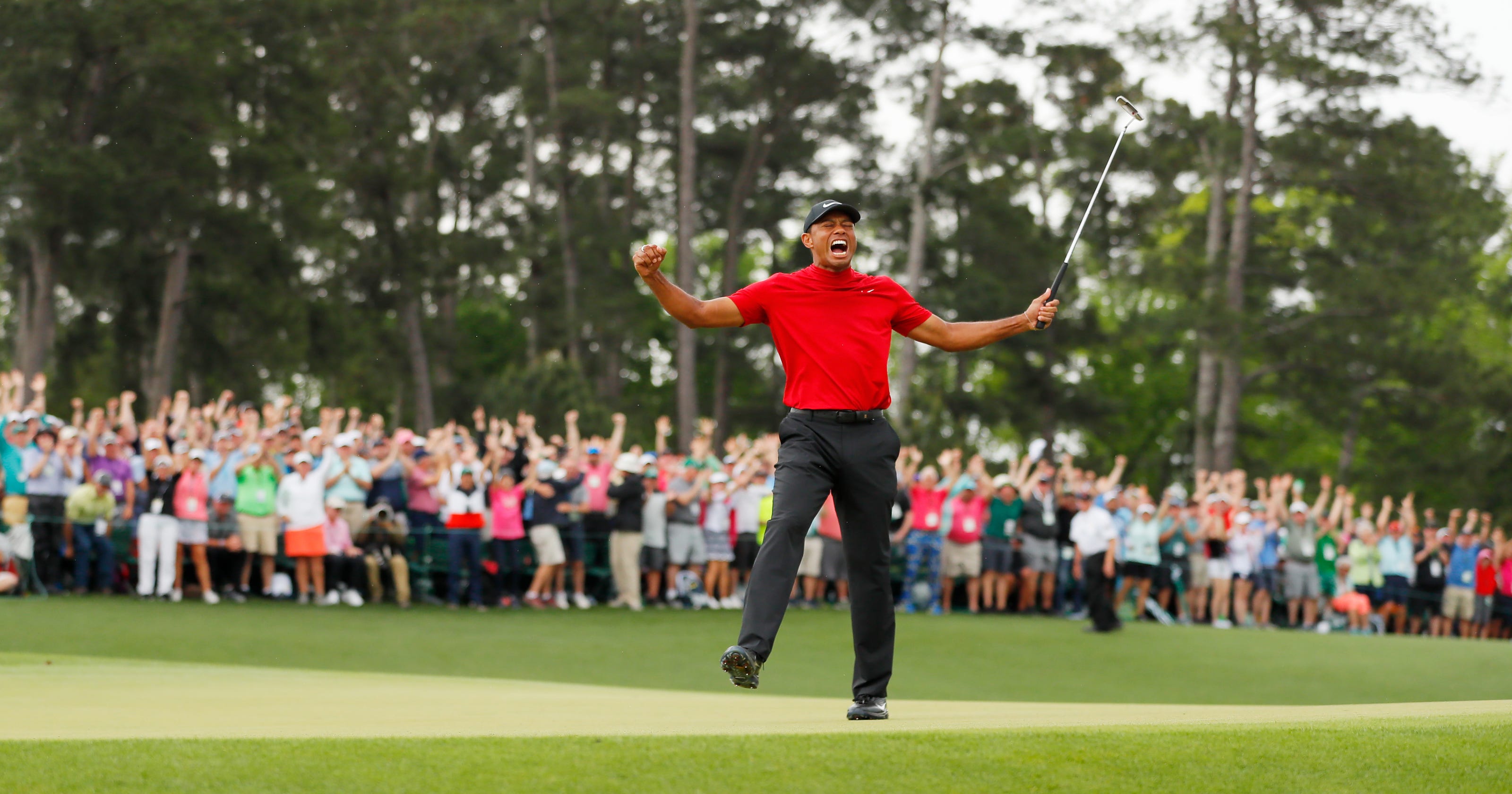 Tiger Woods' Masters win as epic as Jack Nicklaus' in 1986