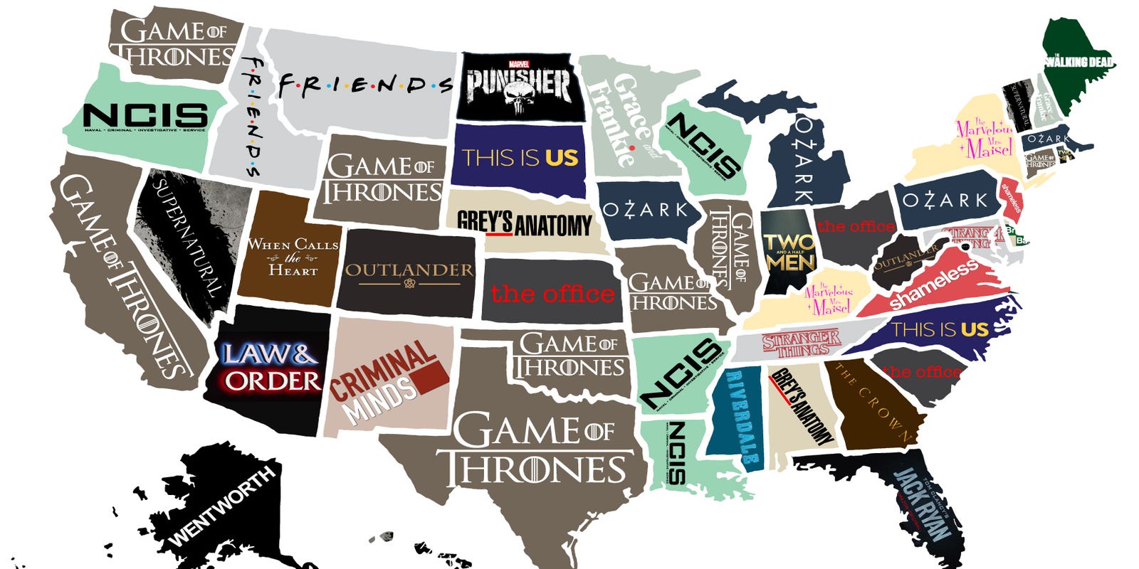 Survey Game Of Thrones Most Binged Tv Show But Not In Every State
