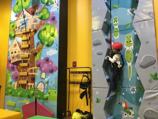 Newtopia kids park expands, adds rock climbing