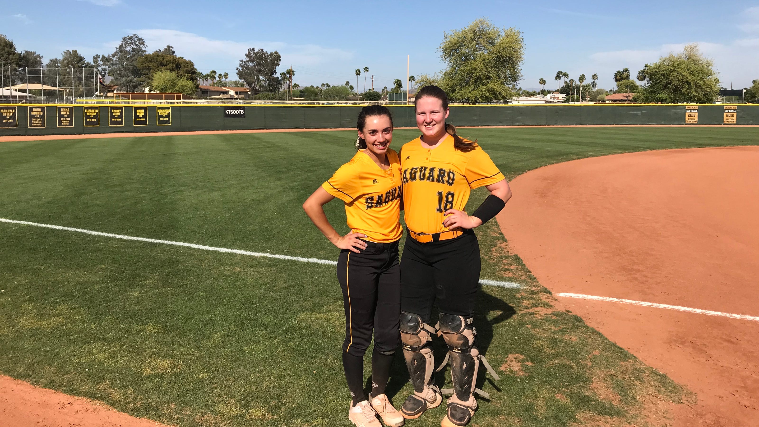Scottsdale Saguaro S Caelan Koch And Brooke Piazza Are The Smartest Duo In 4a Softball Scottsdale Saguaro S Caelan Koch And Brooke Piazza Are The Smartest Duo In 4a Softball
