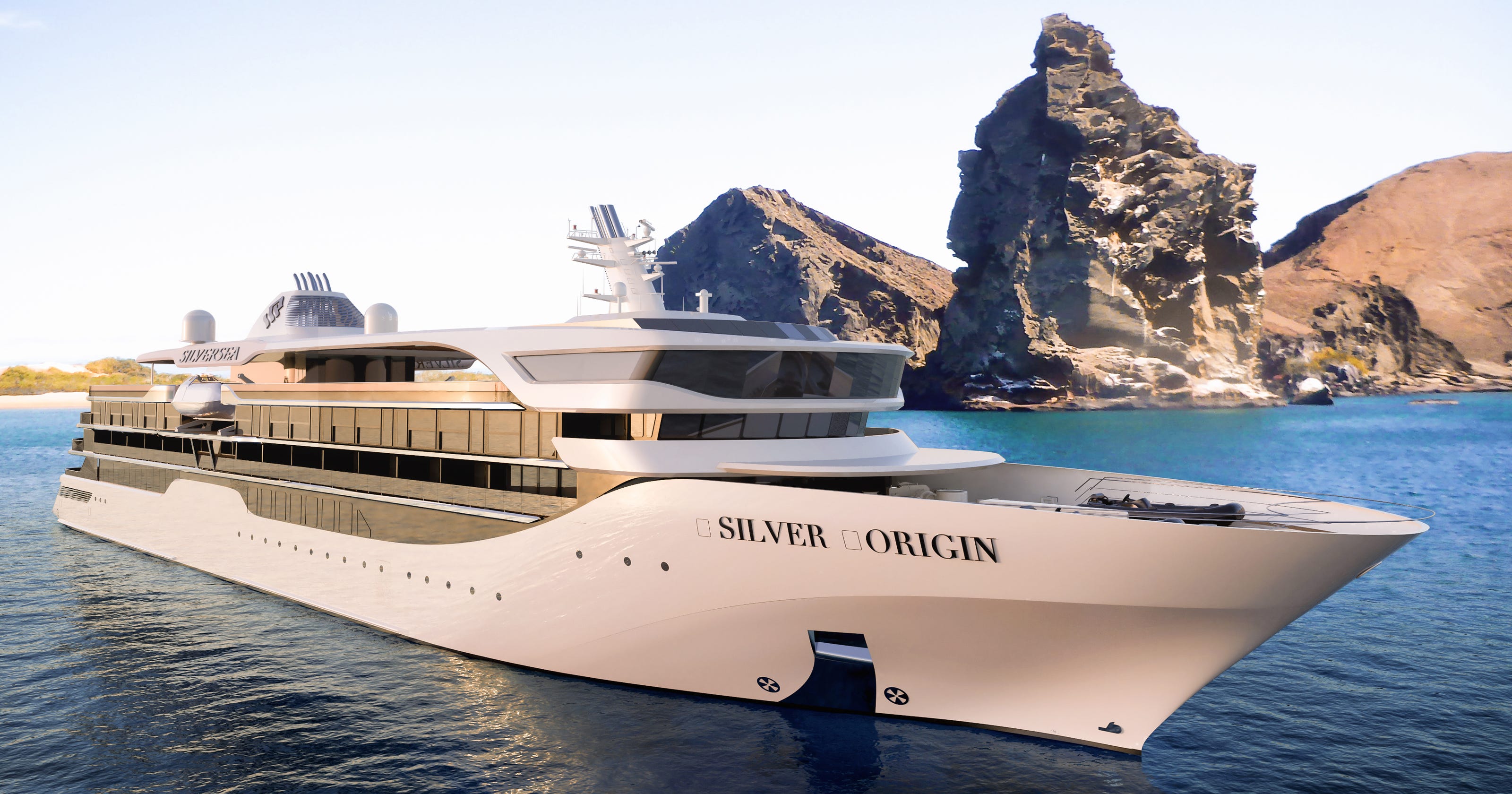 Silversea's Silver Origin cruise ship will sail the Galapagos Islands