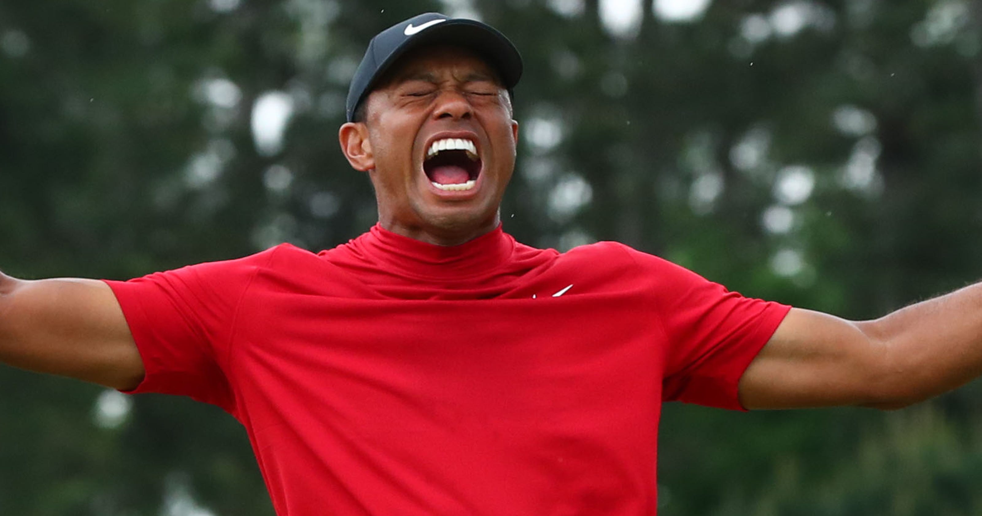 Tiger Woods’ amazing Masters celebration from every angle