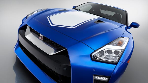 The 50th anniversary edition of the Nissan GT-R...