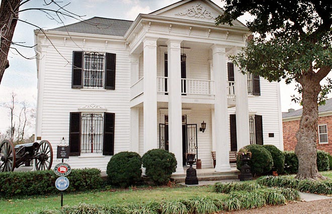 The Lotz House and Museum in Franklin is ready for visitors Dec. 2, 1998.