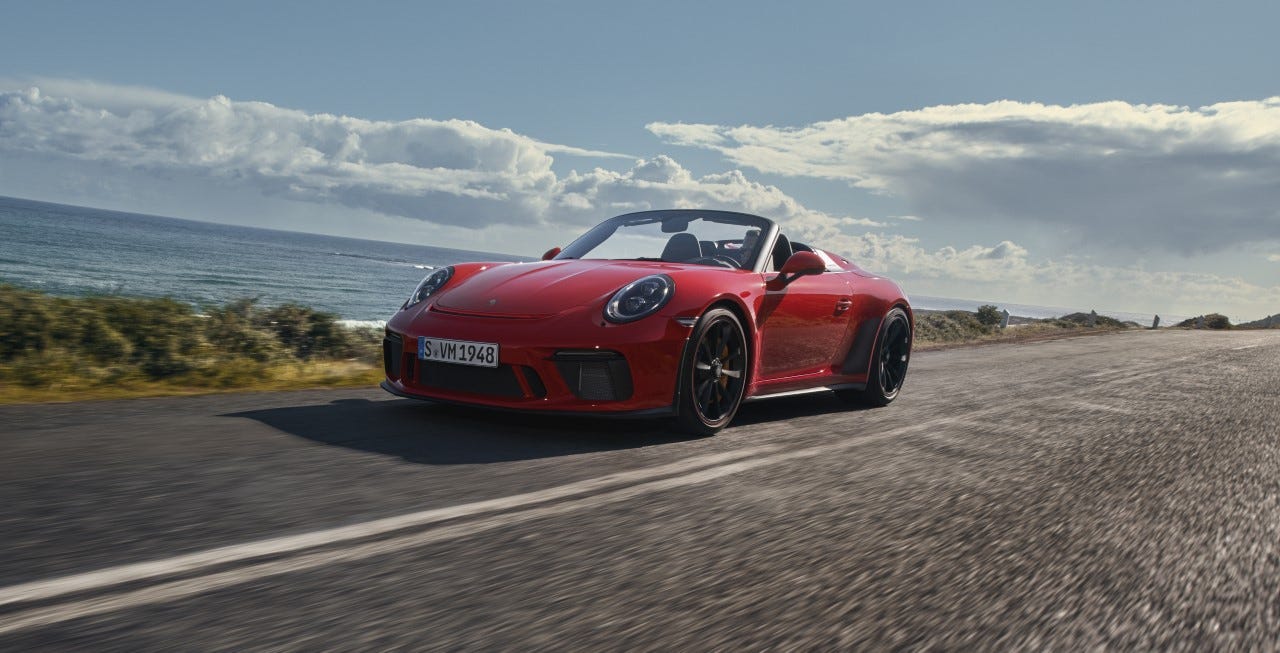New York Auto Show Porsche 911 Speedster debuts