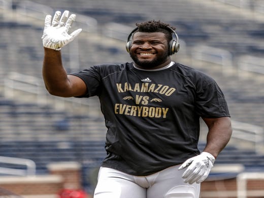 Nfl Draft 2019 Wmu Football Te Odell Miller Eager To Show