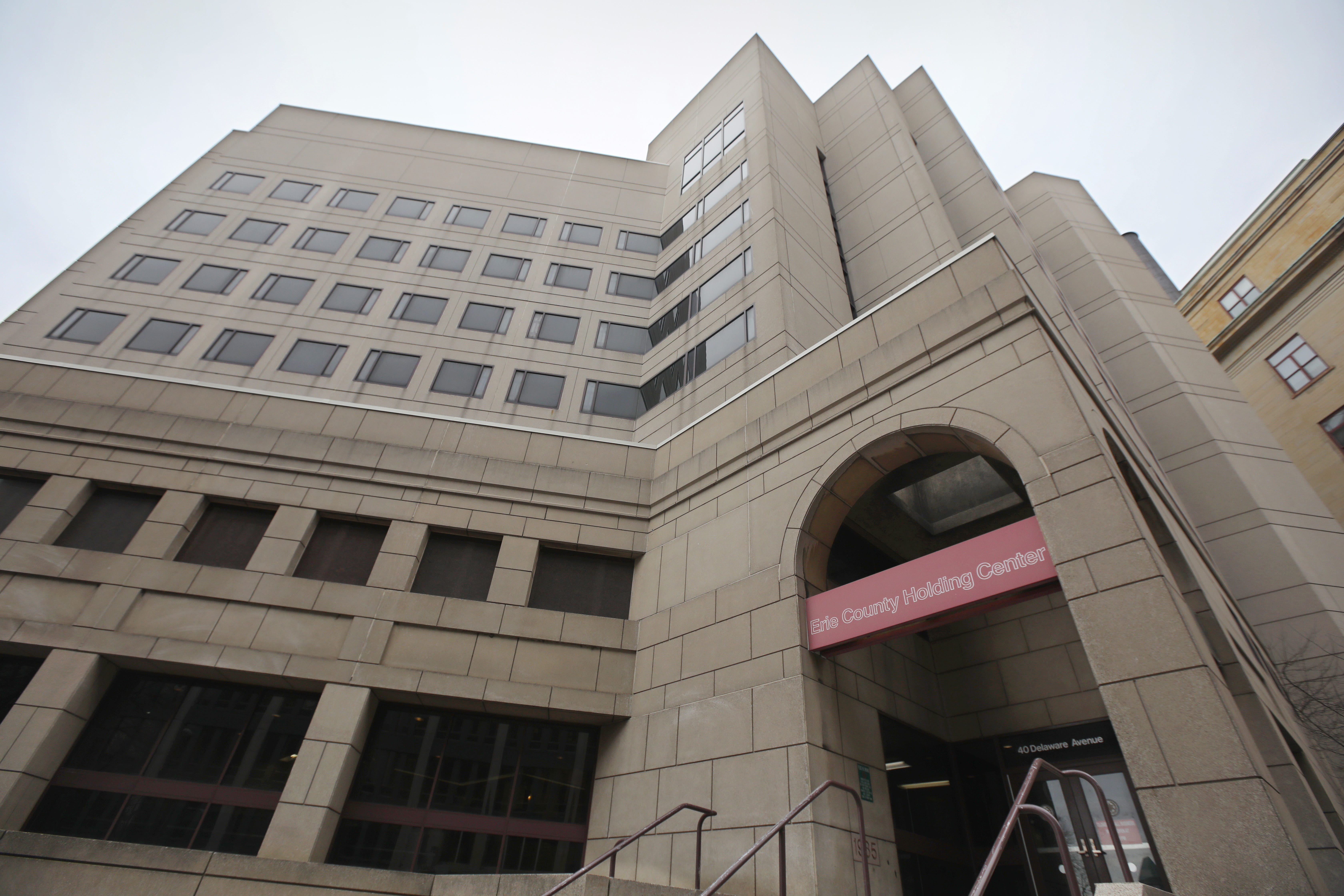 The Erie County Holding Center in downtown Buffalo Wednesday, March 13, 2019.  India Cummings was held here for 21 days without treatment, which contributed to her death.