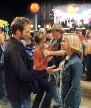 Josh Lucas and Reese Witherspoon in a scene from “Sweet Home Alabama."