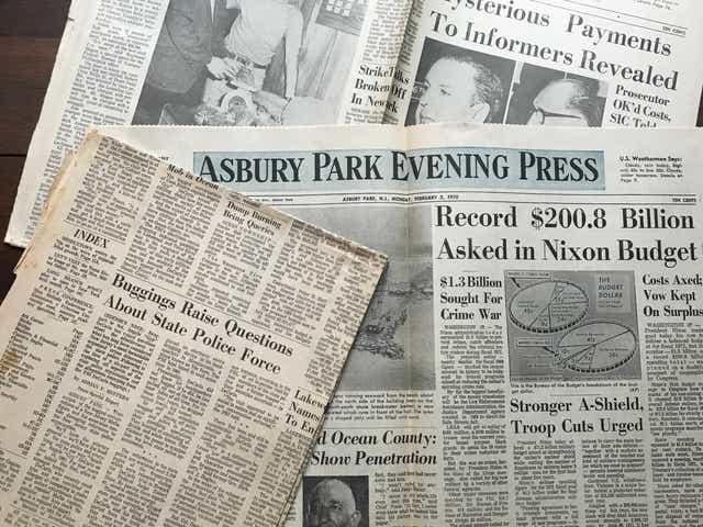 The Columnist The Crime Boss An Asbury Park Press Legend Dies At 92