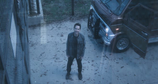 Ant-Man/Scott Lang (Paul Rudd) in a scene from Marvel Studios' "Avengers: Endgame" (2019).