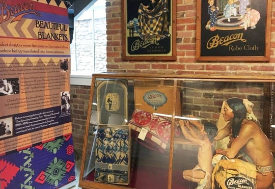 Beacon Blankets exhibit at Swannanoa Valley Museum