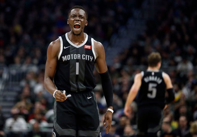 Reggie Jackson played all 86 games for the Pistons this season.